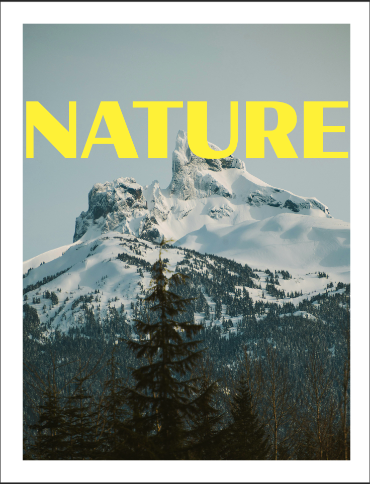 Nature poster